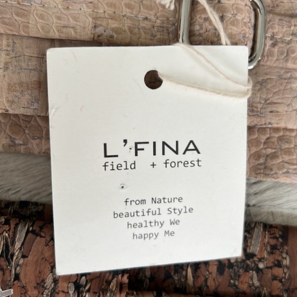 Vegan Cork animal free adjustable belts with a buckle main image 6